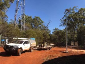 Installing Solar Powered Remote Monitoring Stations